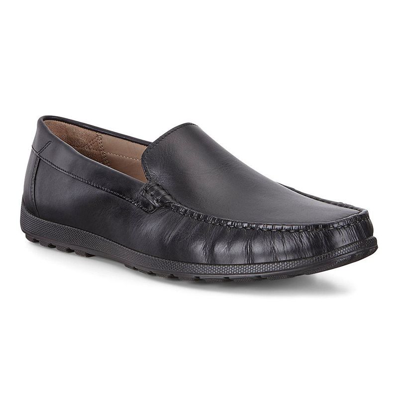 Men Business Ecco Reciprico - Moccasins Black - India GVLOIH259